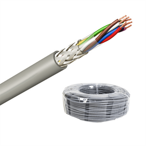 LiYCY Screened Data Transmission Cable with Colour Code acc. to DIN 47100