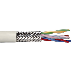 LIYCY-TP PVC, Shielded, Twisted Pair, DIN-47100, 300/500V